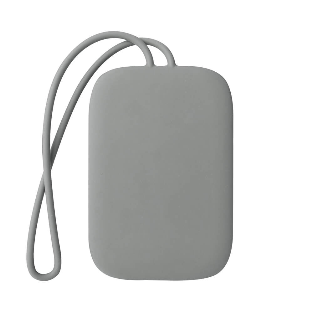 PATIKIL Silicone Luggage Tag Gray