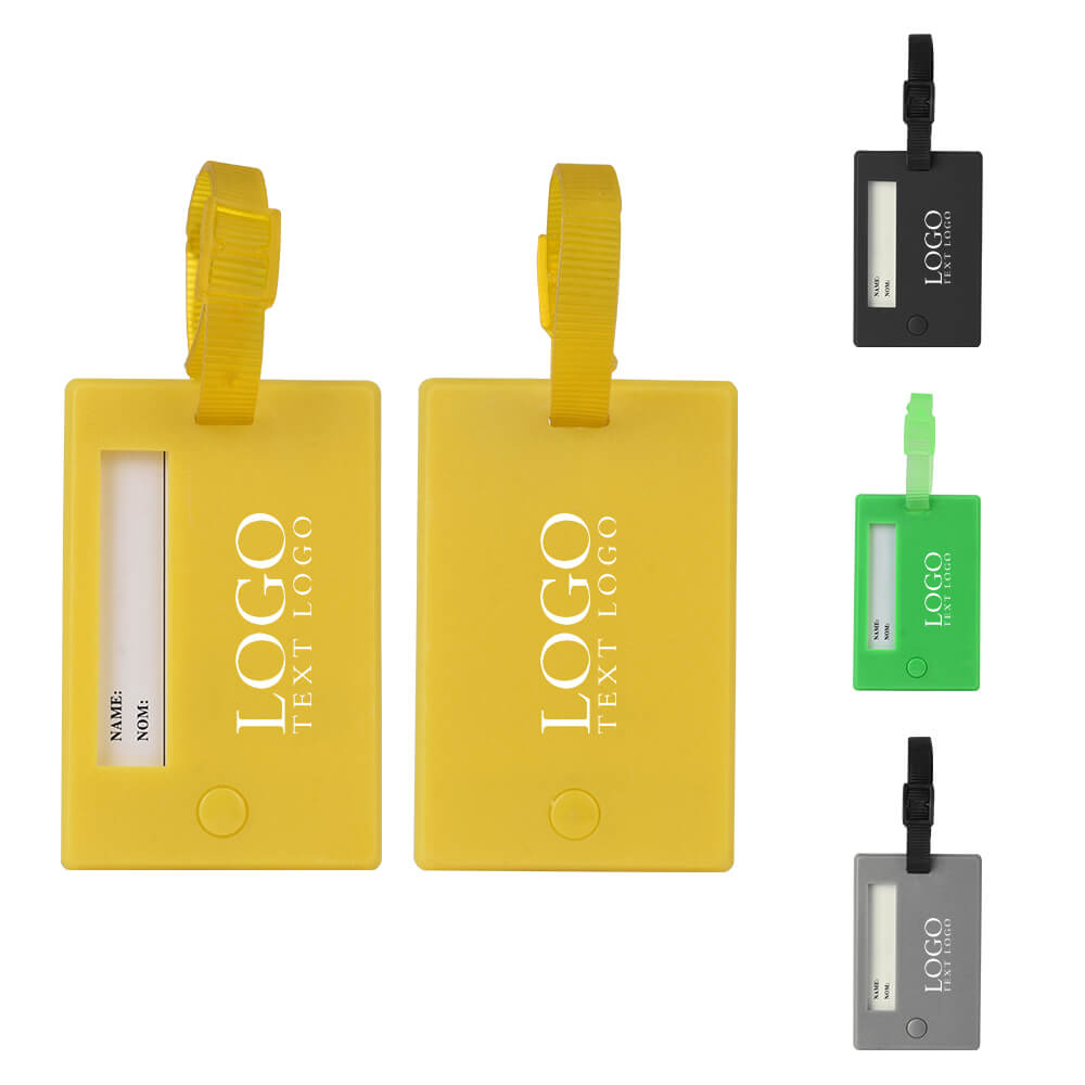Group shot of Plastic Luggage Tag with Name ID Card Group shot of Plastic Luggage Tag with Name ID Card