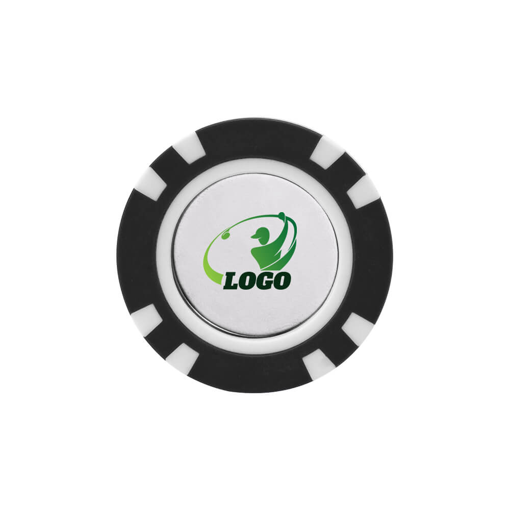 Powerful Custom Magnet Ball Marker Black with Logo Powerful Custom Magnet Ball Marker Black with Logo