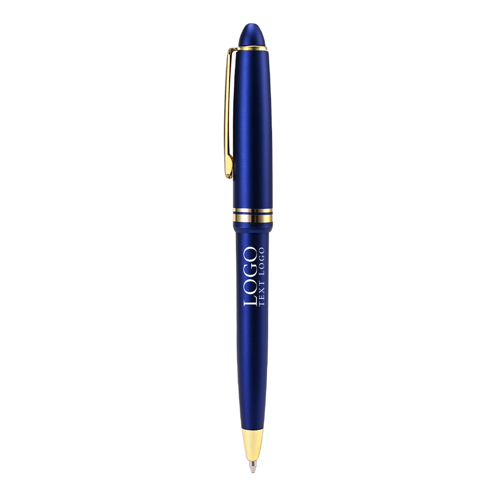 Promotional Ultra Executive Pen Gift Set Blue with logo