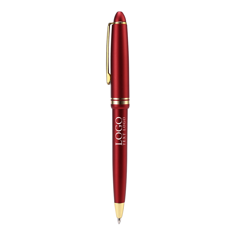 Promotional Ultra Executive Pen Gift Set Red with logo