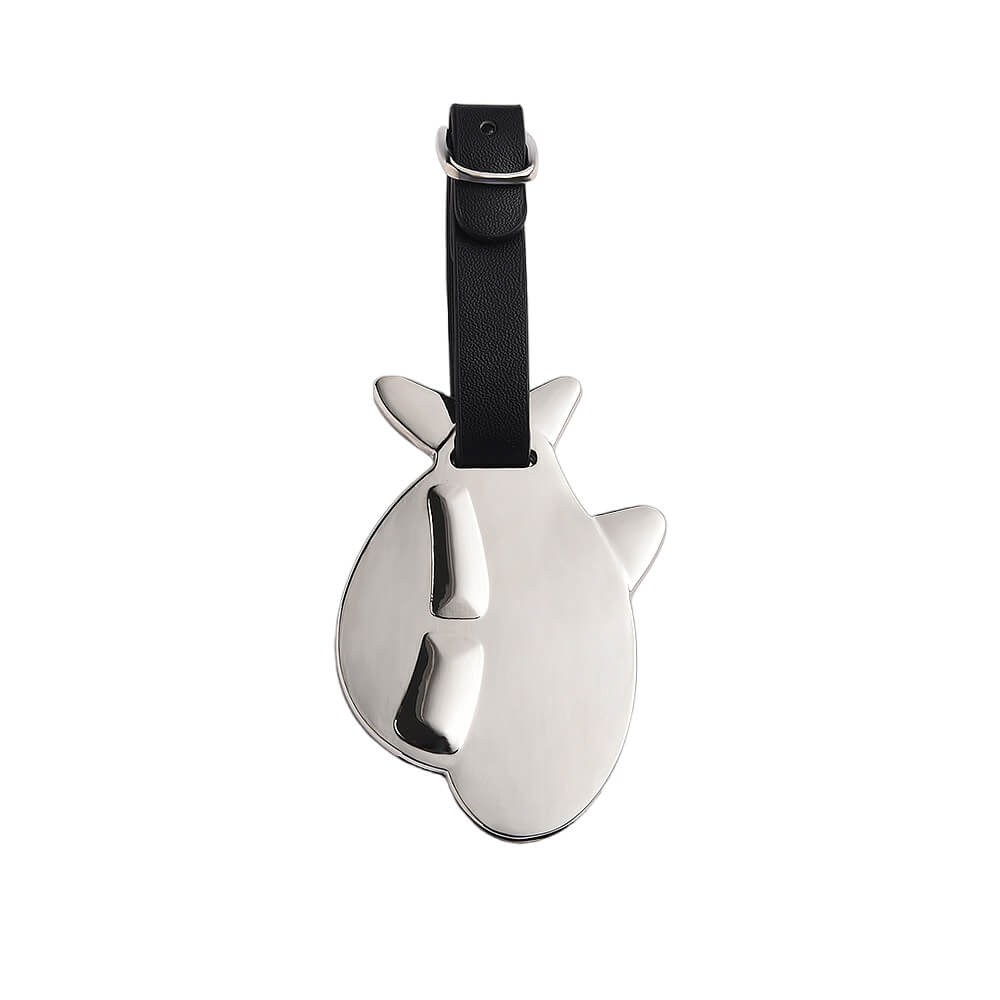 Zinc Alloy Airlines Luggage Tag Silver Zinc Alloy Airlines Luggage Tag Silver