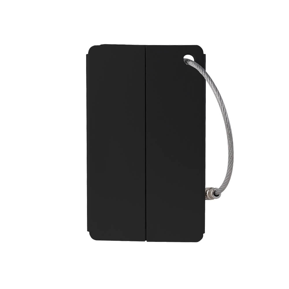 Playful Smile Luggage Tags Personalized Black Playful Smile Luggage Tags Personalized Black