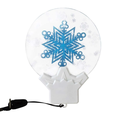 Snowflake LED Acrylic Light Pendant