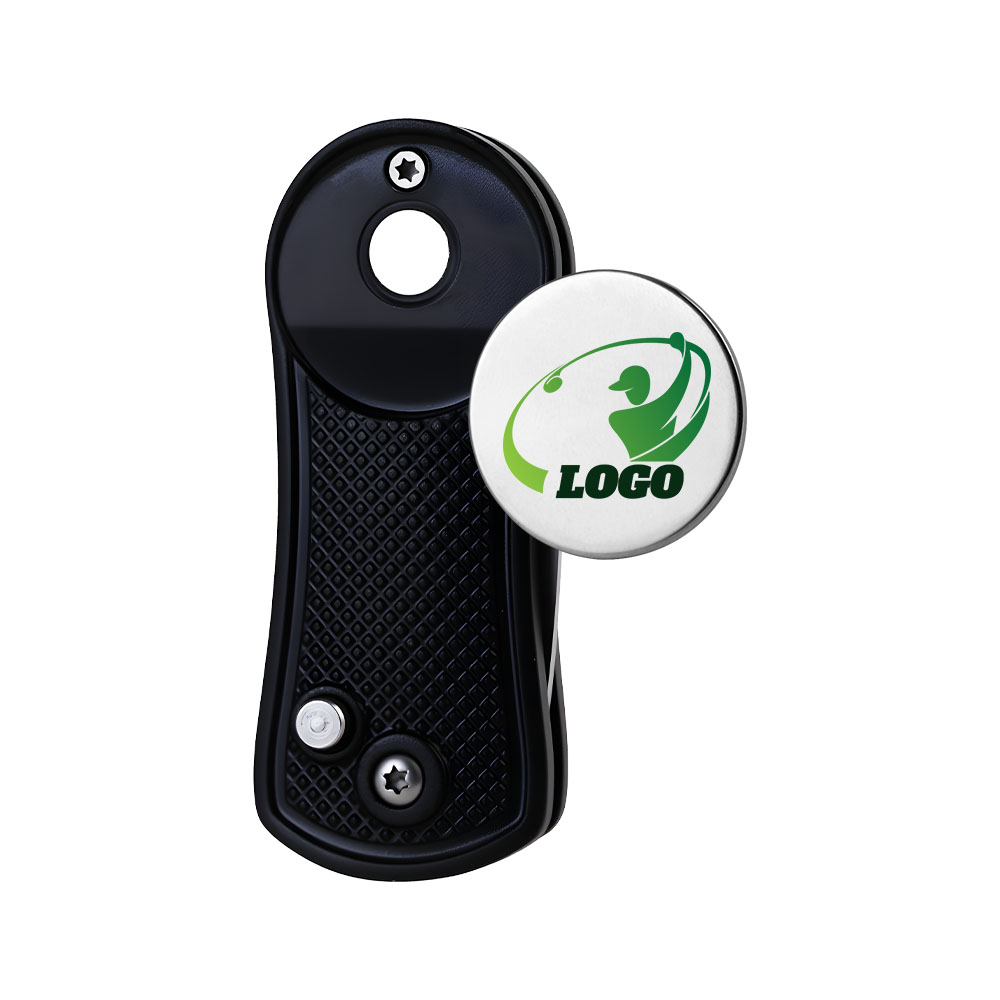 Magnetic Effect Display - Magnetic Folding Golf Divot Tool with Ball Marker Magnetic Effect Display - Magnetic Folding Golf Divot Tool with Ball Marker