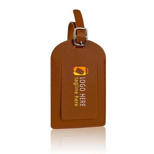PU Leather Luggage Tags With Logo