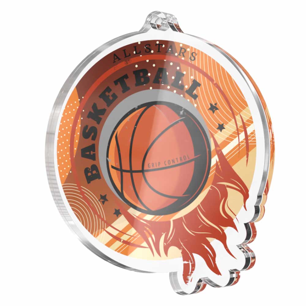 Custom Acrylic Medals detail