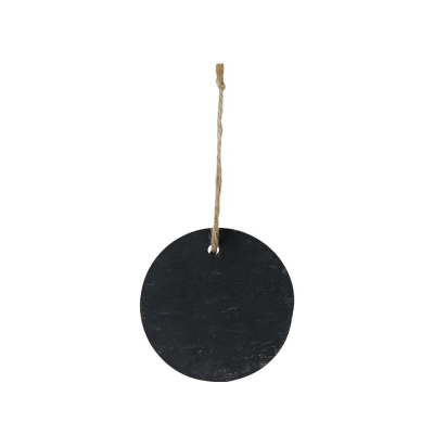 Black Slate Label Hang Tag