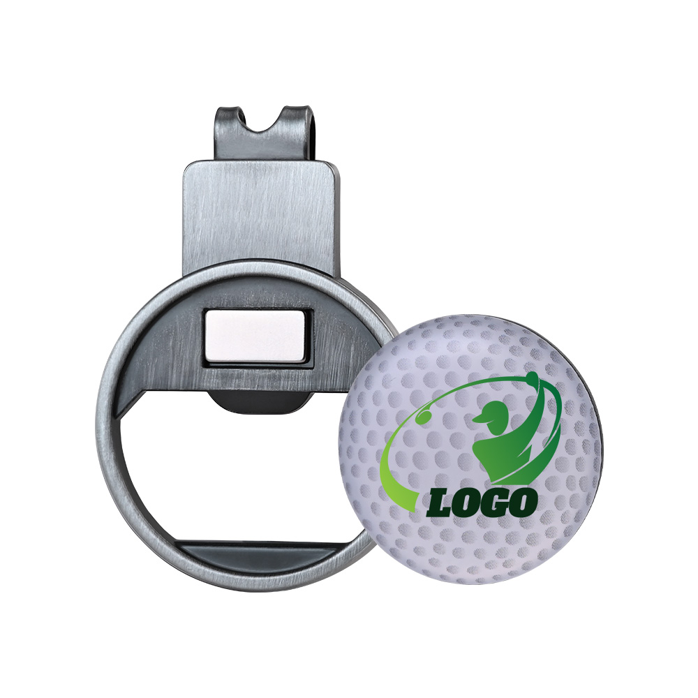 Magnetic Effect Display - Custom Bottle Opener Hat Clip Ball Marker
