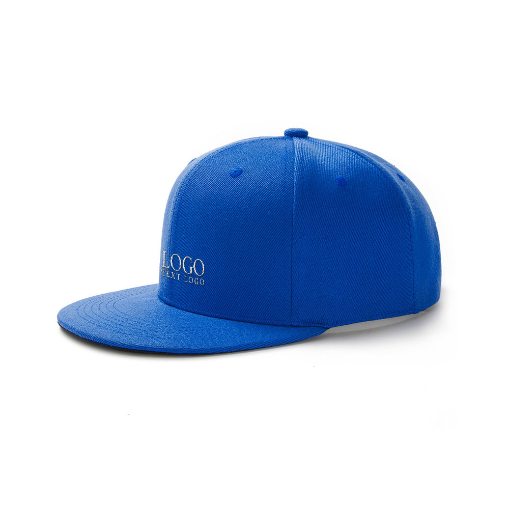 Simple And Fashionable Baseball Hat Royal Blue with logo