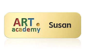 Color Filled Name Badges