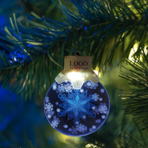 Snowflake LED Acrylic Light Pendant