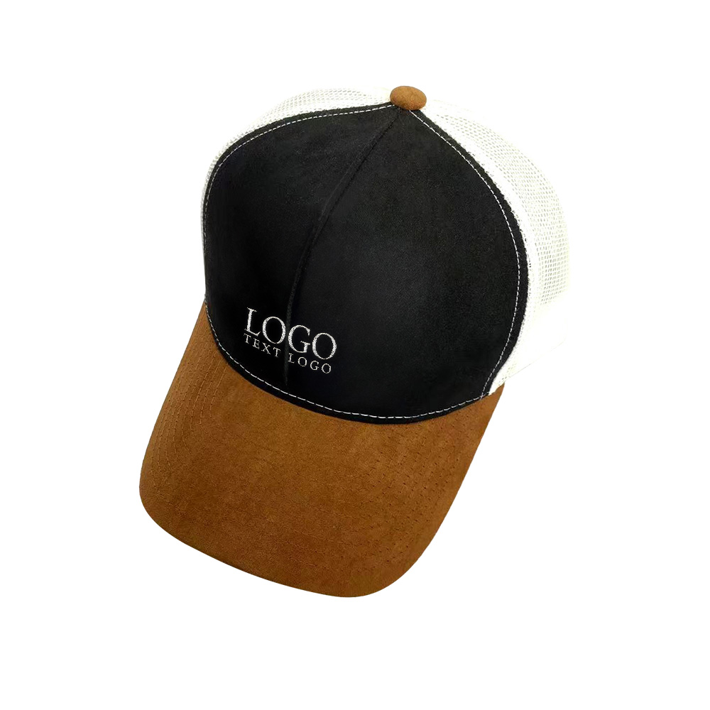 Summer Travel Custom Advertising Logo Hat Black