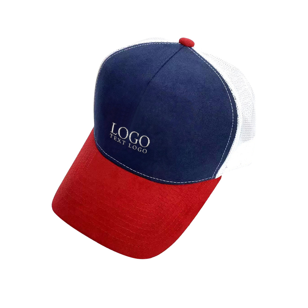 Summer Travel Custom Advertising Logo Hat Navy with logo