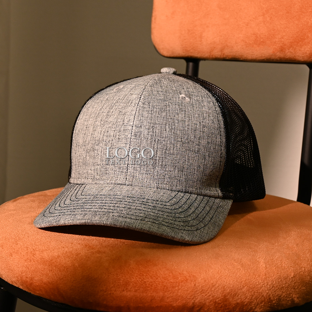 lifestyle shot of Summer Mesh Hat Travel Advertising Custom Hat