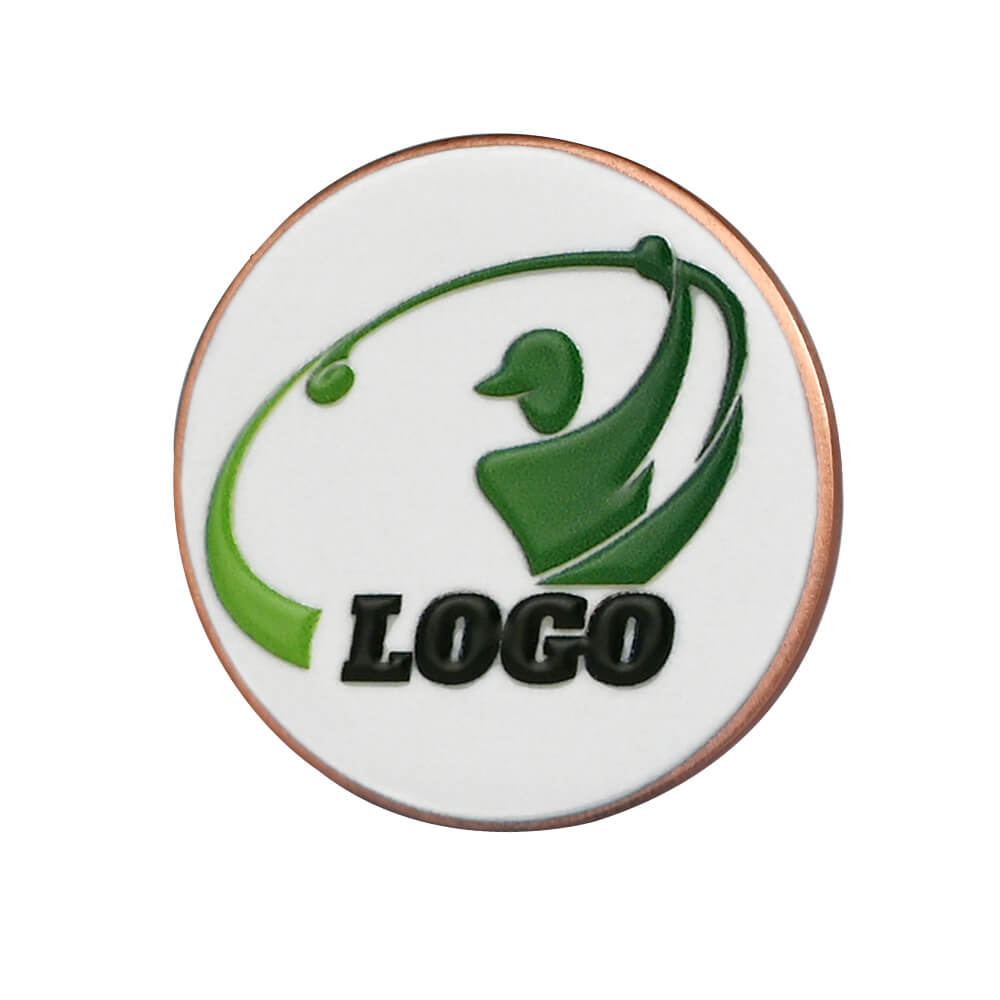 Custom Color Logo Ball Marker Cooper with Logo