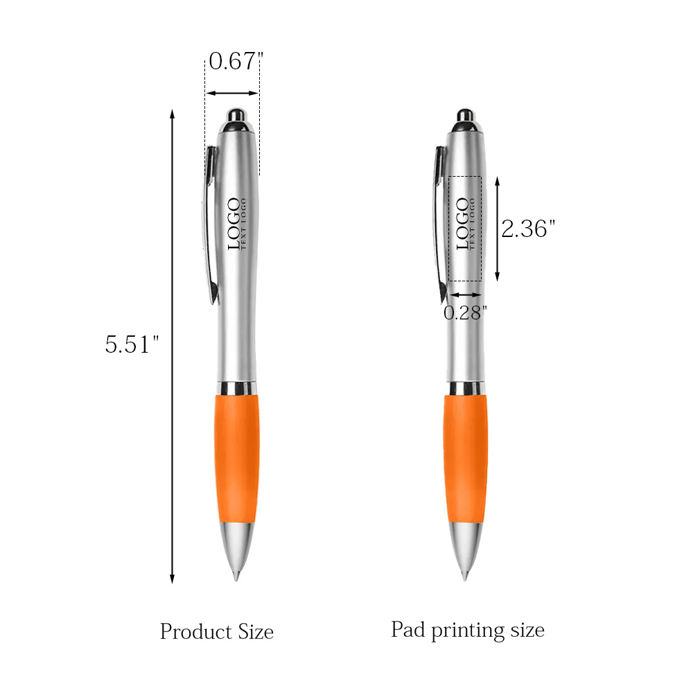 Satin Click Pen