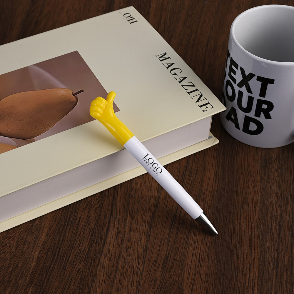 Personalized Customizable Thumbs Up Ballpoint Pen