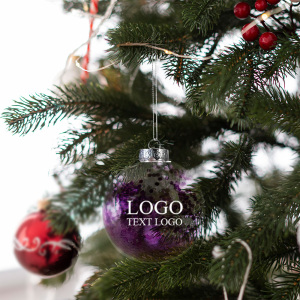 Confetti Christmas Ornaments Decoration