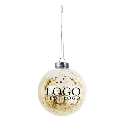 Confetti Christmas Ornaments Decoration