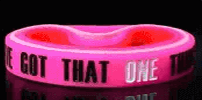 Crafted debossed wristbands