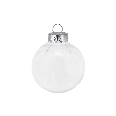 Transparent Filling Baubles Christmas Hanging Balls