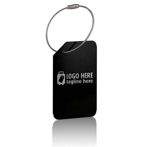 Bright Color Aluminum Luggage Tag with Name Card