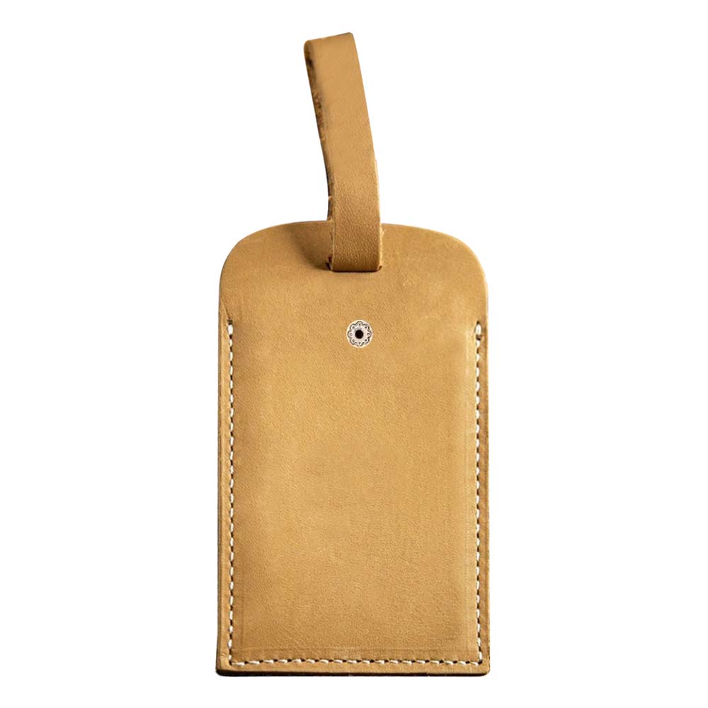 Genuine Leather Vintage Creative Luggage Tags Back Genuine Leather Vintage Creative Luggage Tags Back