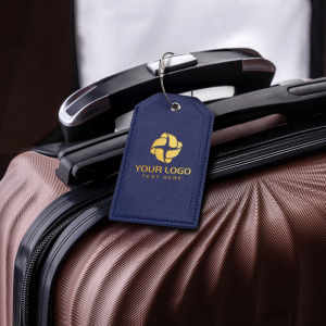 Soft PU Leather Luggage Tag