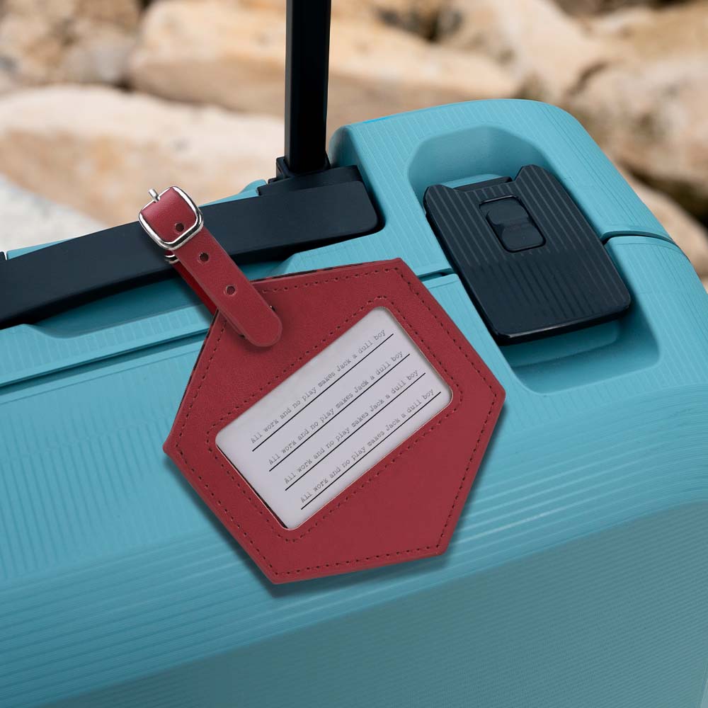 PU Airplane Boarding Pass with Free Customizable Logo