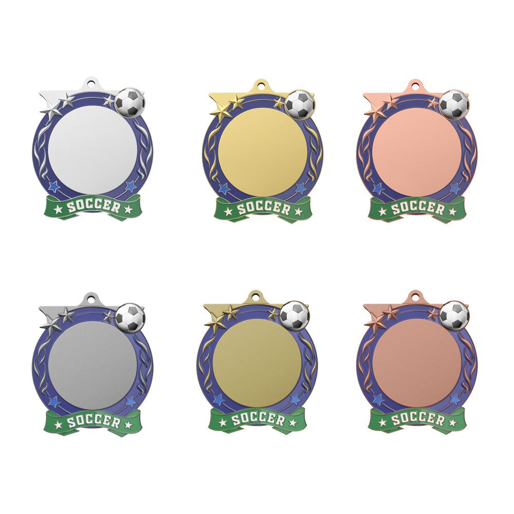 Football Medal of Honor Representing Teamwork and Passion all