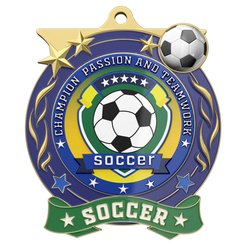 Soccer Medal of Honor Representing Teamwork and Passion Soccer Medal of Honor Representing Teamwork and Passion