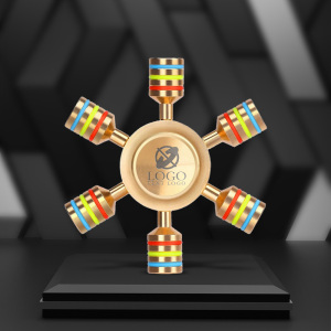 Custom Detachable Hexagonal Rudder Fidget Spinner 836587