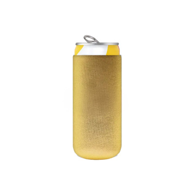 Metallic Beer Bottle Can Cooler