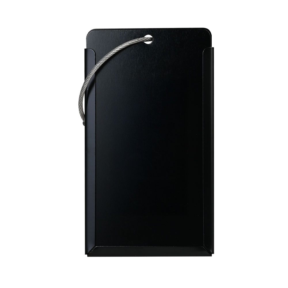 Aluminum Metal Travel Id Identifier Luggage Tags Black Aluminum Metal Travel Id Identifier Luggage Tags Black