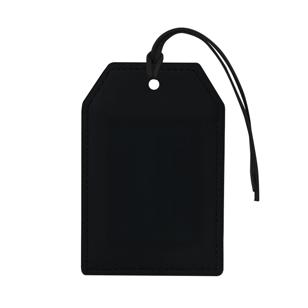 Tied String Creative Luggage Tags Black Tied String Creative Luggage Tags Black