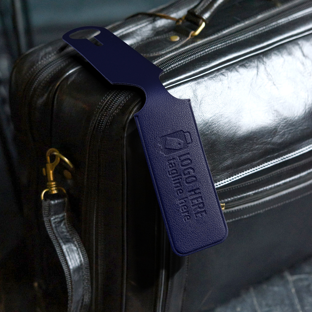 Premium PU Leather Luggage Tag