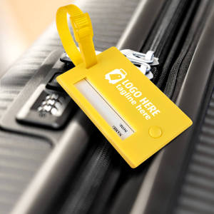 Plastic Luggage Tag with Name ID Card
