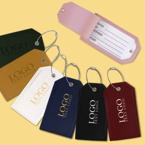 Soft PU Leather Luggage Tag 840424