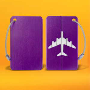 Luggage Tags Card Holders with Stainless Steel Loops 447749