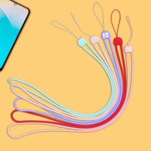 Elastic Silicone Lanyards for Phone
