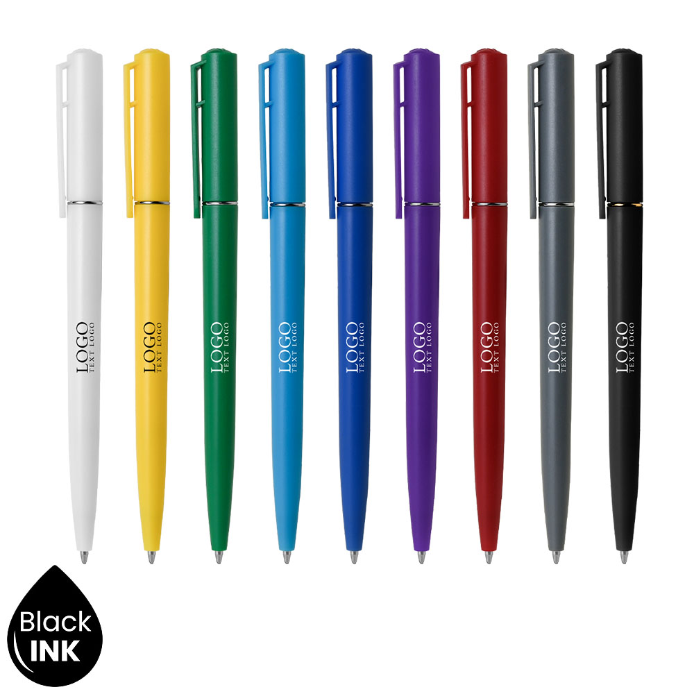 Group shot of Colorful Twist Custom Ballpoint Pen