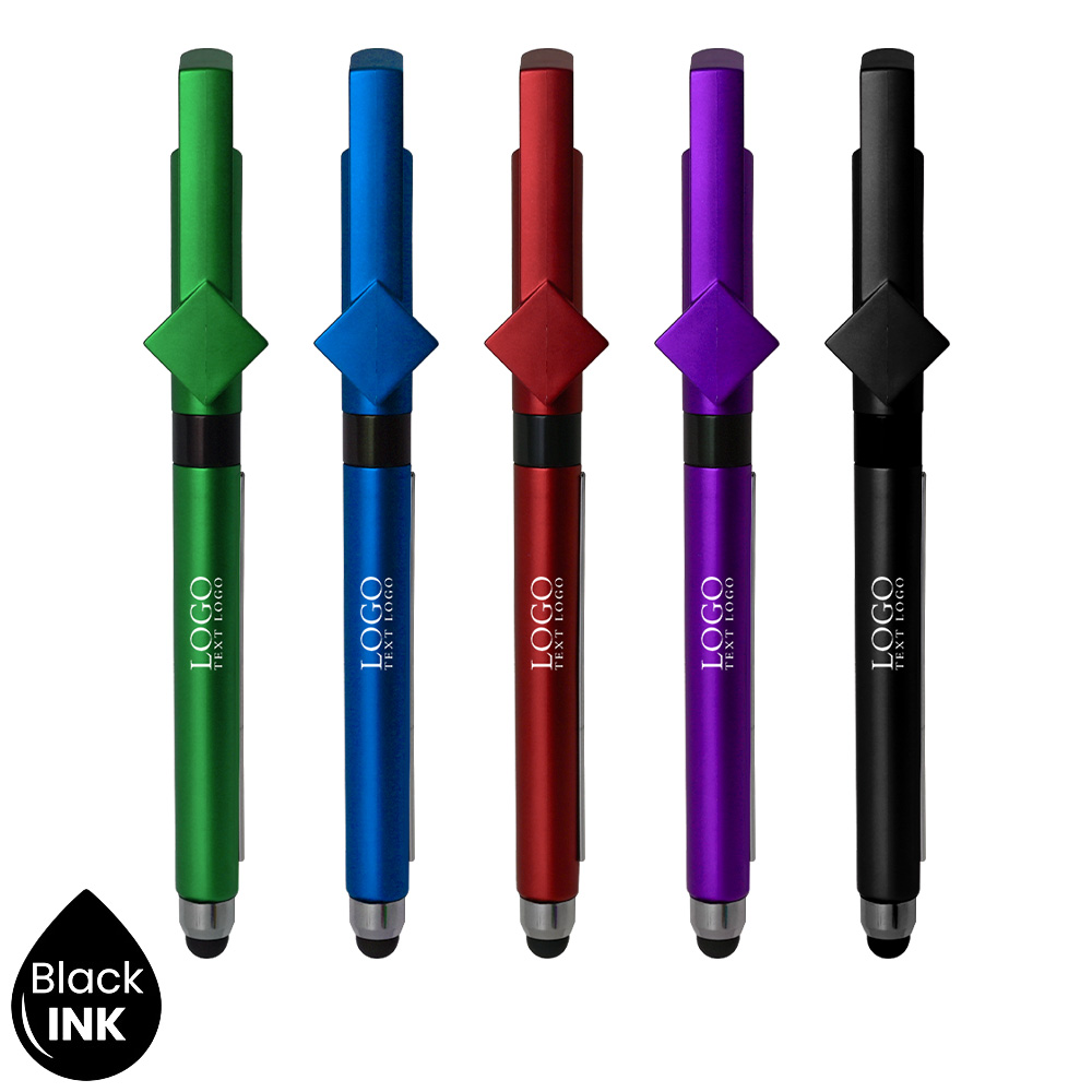 Group shot of Personalized Pens With Removable Custom Advertising Banner