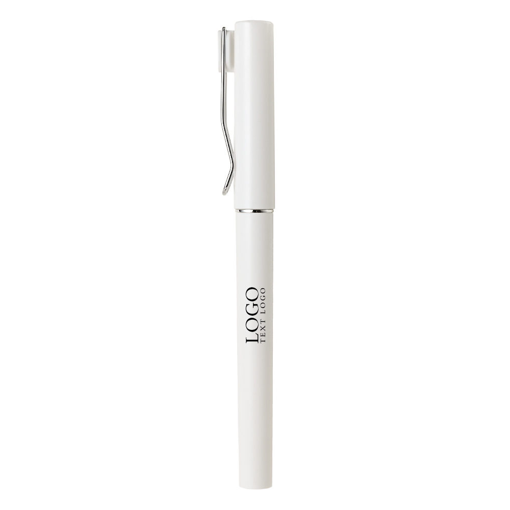 Promotional Bright Colors Custom Plastic Pens white with logo
