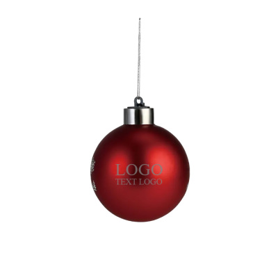 Blown Glass Painted Christmas Tree Ornament Decoration Ball