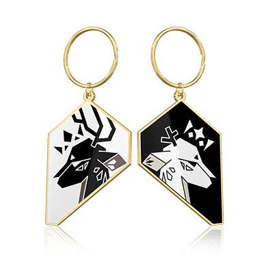 Custom Couples Keychains 