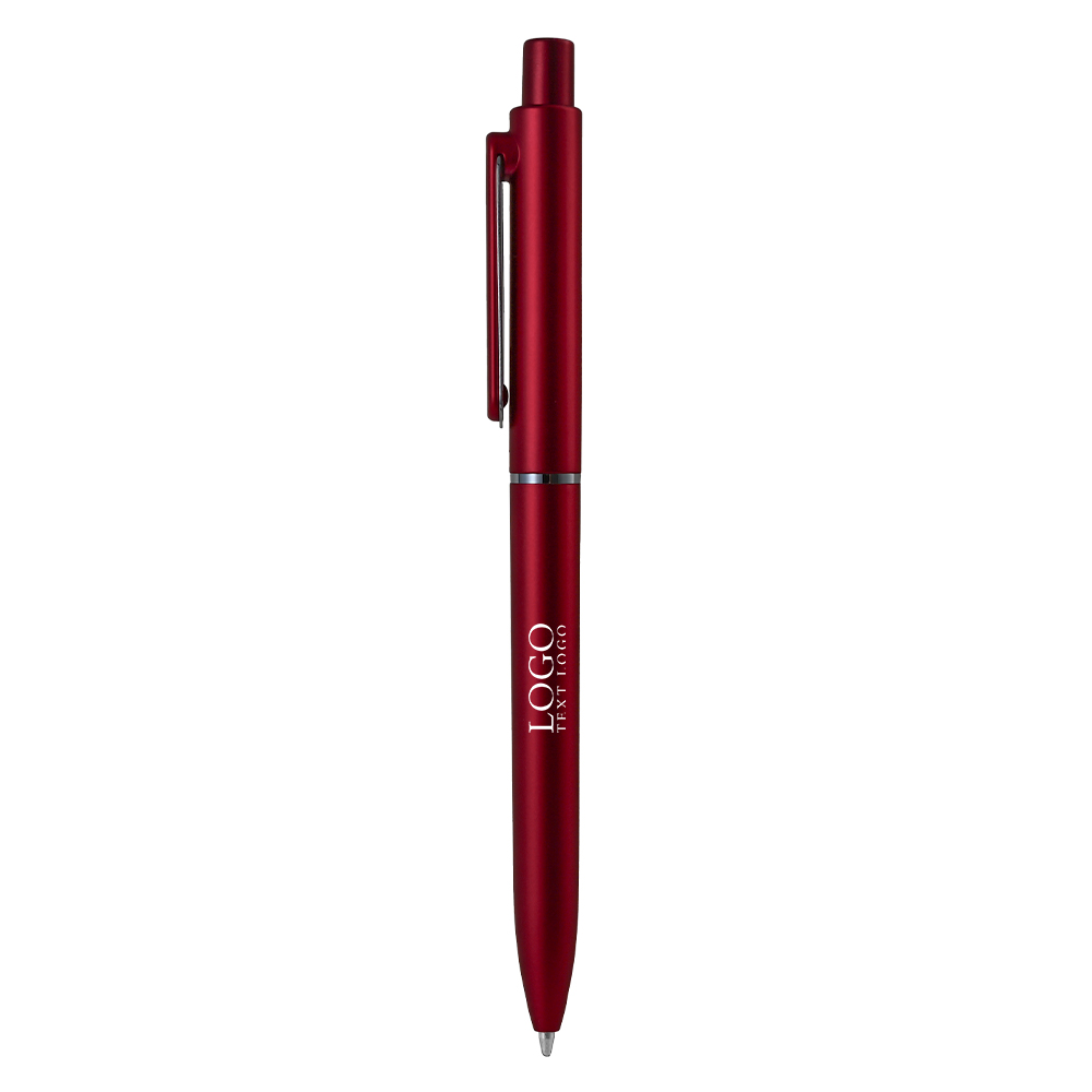 ElitePress Custom Click Gel Pen red with logo