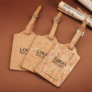 Natural Cork Travel Luggage Tag
