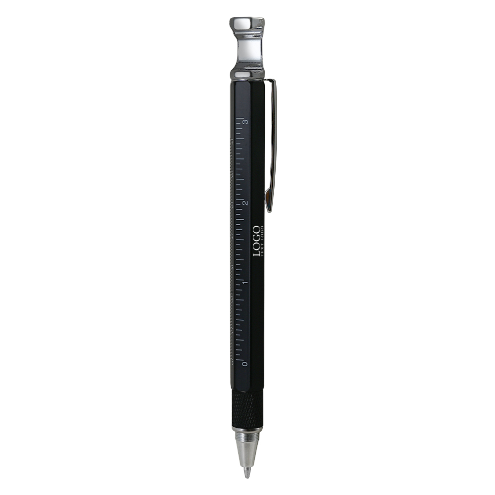 MultiPro Custom Ballpoint Pen black with logo