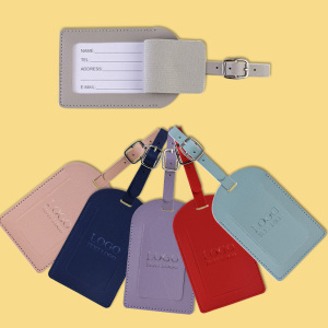 PU Leather Luggage Tags With Logo 848317